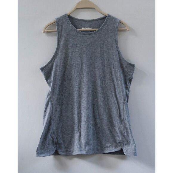 Columbia Omni-Wick Tank Top Shirt Women's Large Grey Scoop Neck Size L - Picture 1 of 4